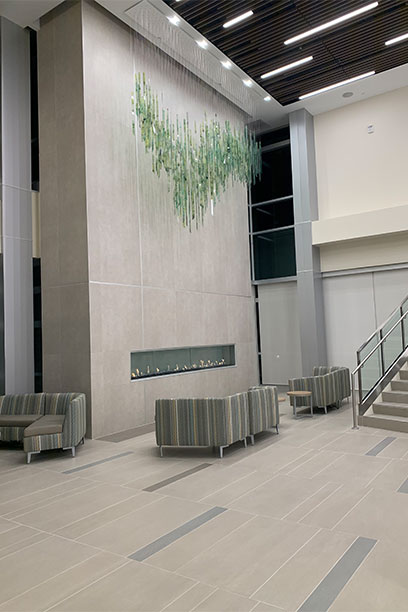bronson cancer center lobby